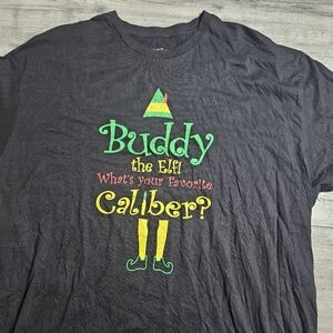 Grunt Style Christmas Buddy Elf shooting hunting T-Shirt caliber XXXL fit 3XL